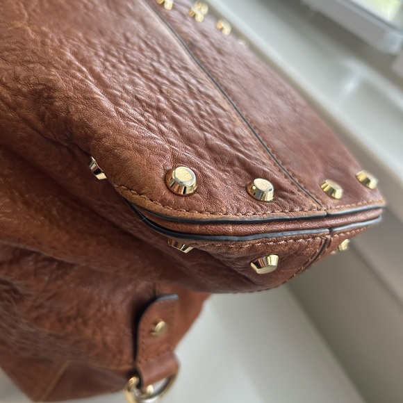 🔥🔥🔥GORGEOUS MICHAEL KORS VINTAGE Camel Colored Pebbled Leather Handbag!🤩🤩🤩 - Picture 10 of 13